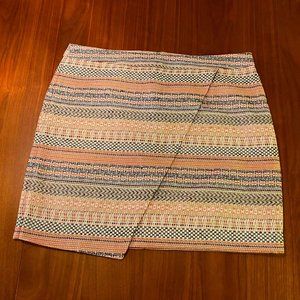 Loft Outlet wrap tweed skirt